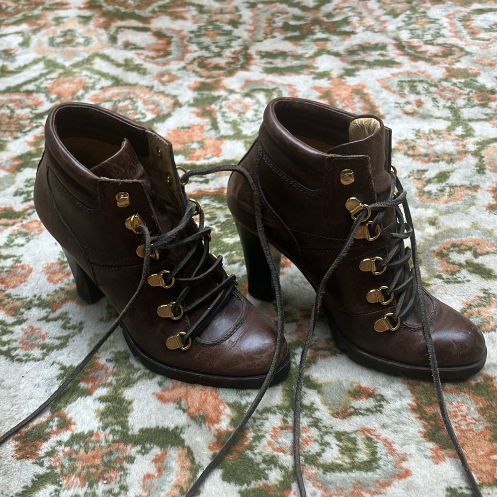 Michael Kors Brown Heeled Boots